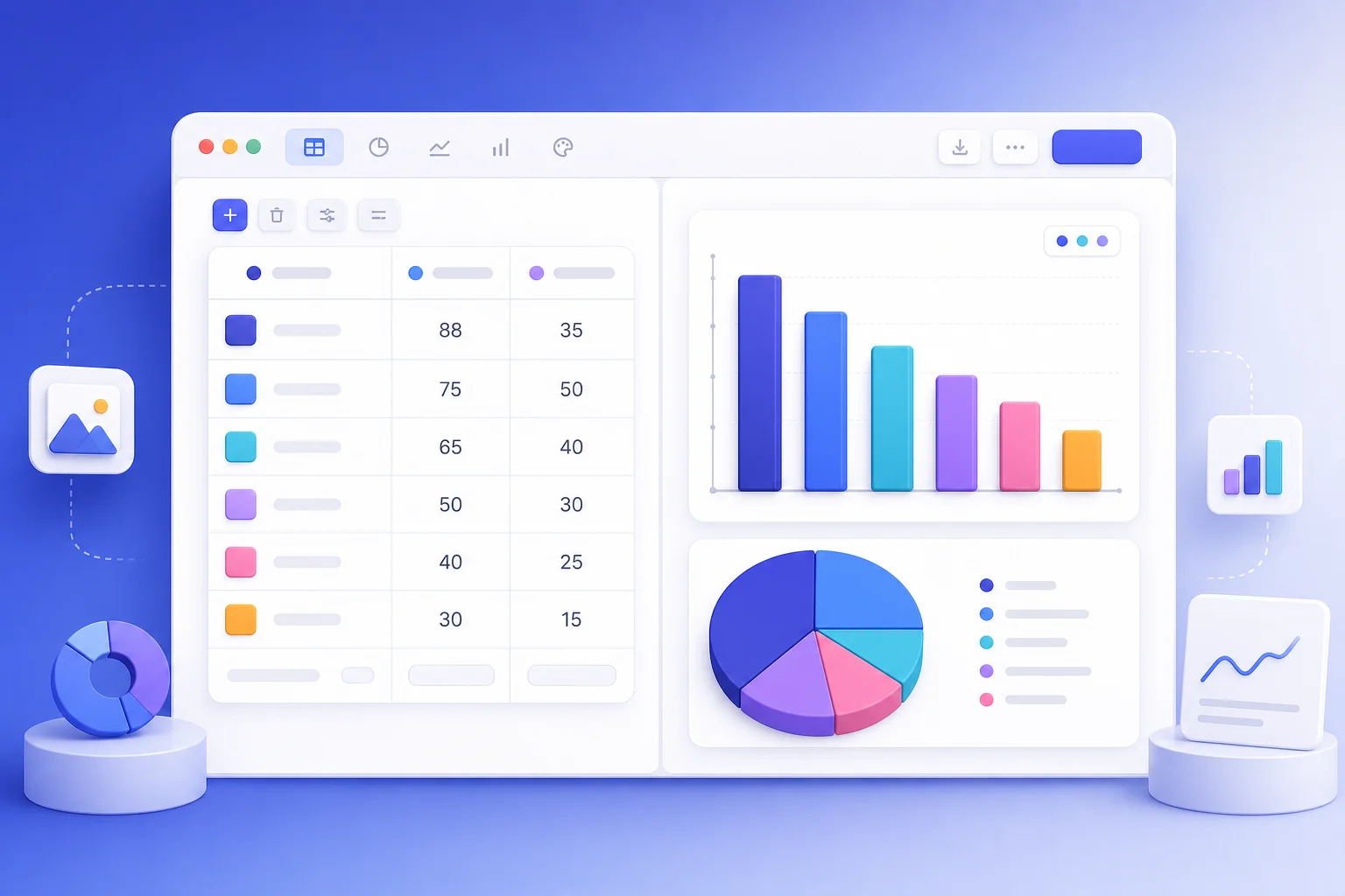 Free chart maker online instant creation interface